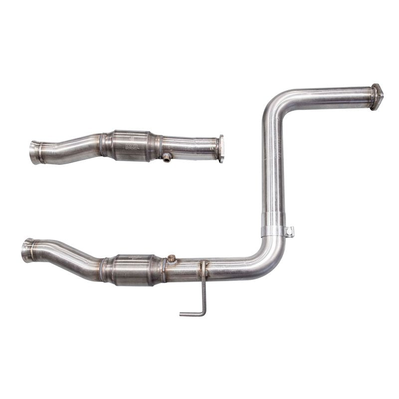 1-7/8" Stainless Headers & GREEN Catted OEM Conn. 2008-2015 Toyota Tundra 5.7L.