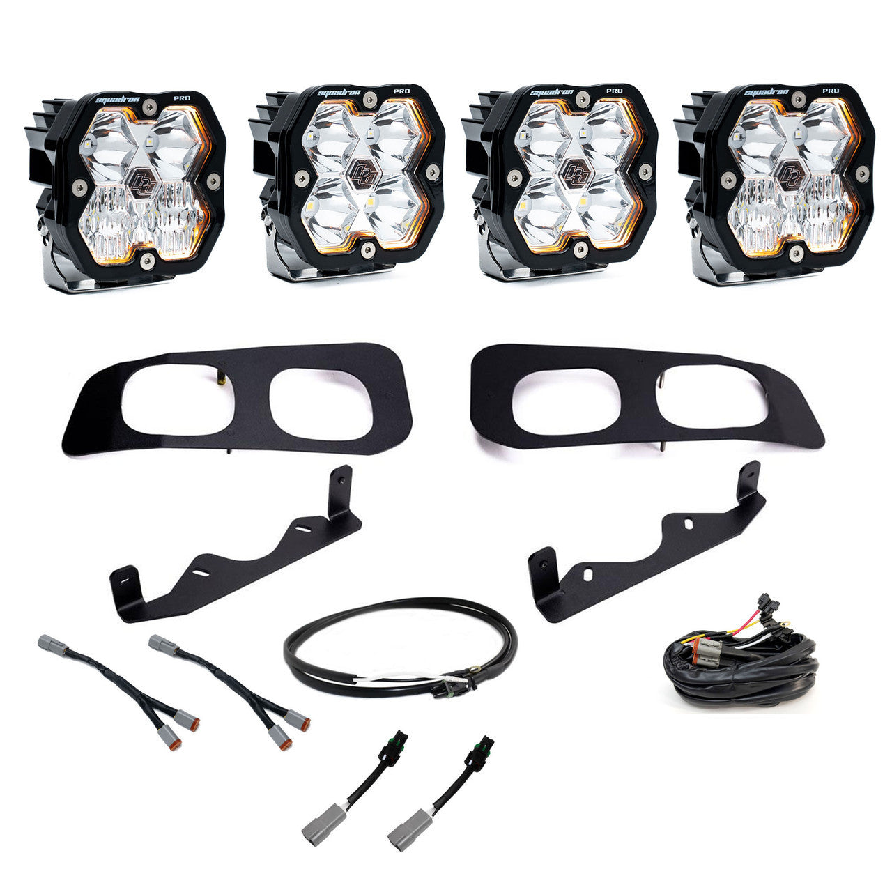 Squadron 2.0 Pro Dual Fog Pocket Light Kit - Ford 2023-26 F-250/350 Super Duty