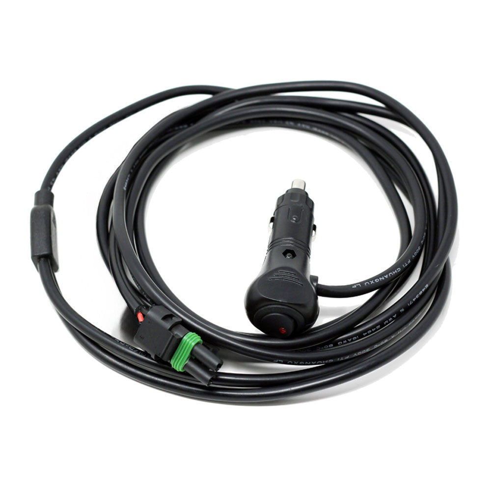 10 ft. Wire Harness w/12v Cigarette Plug-1-light Max 85 watts - Universal