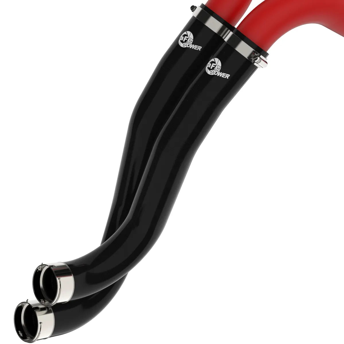 '24+ Ranger Raptor BladeRunner Aluminum Charge Pipe Kits Front View