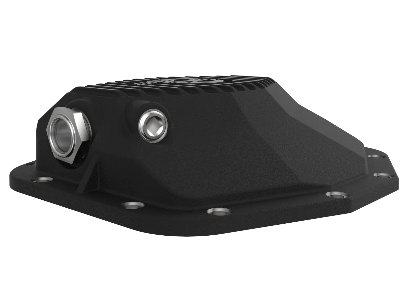 2021-2024 Ram TRX aFe POWER Pro Series Rear Differential Cover Black w/ Machined Fins