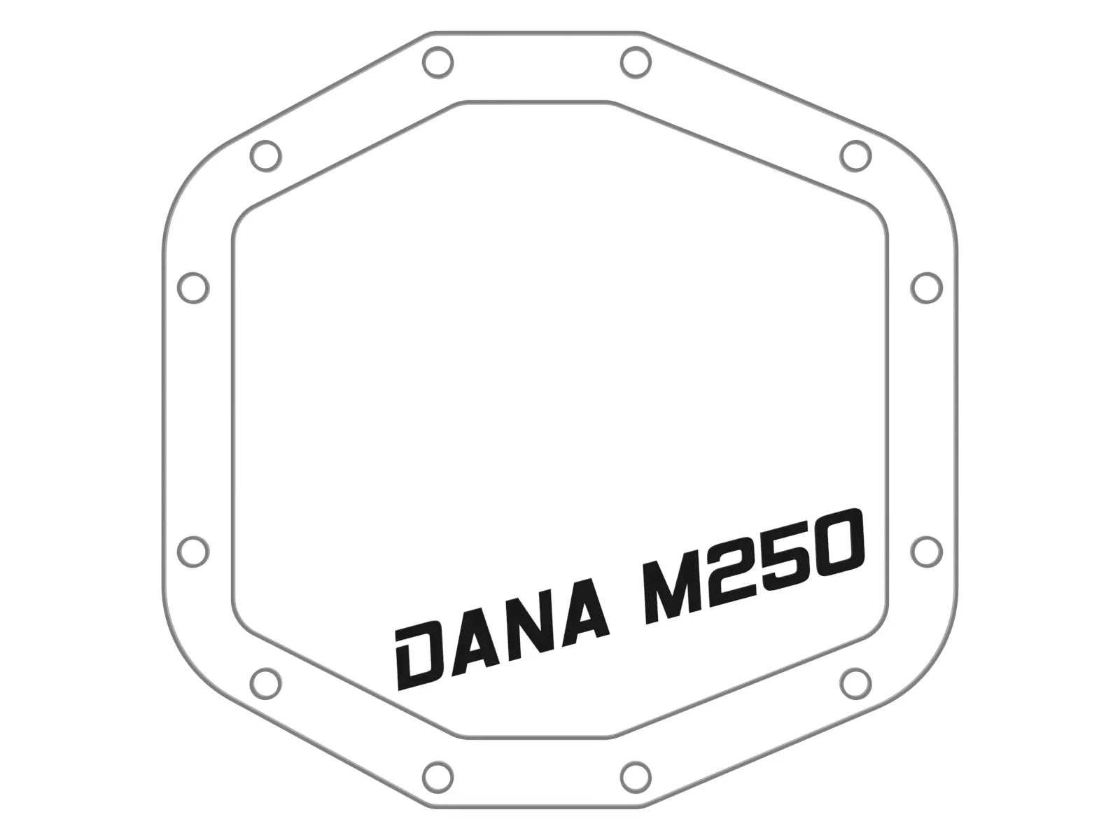 2021-2024 Ram TRX aFe POWER Pro Series Rear Differential Cover Black w/ Machined Fins