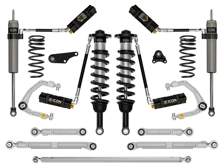 ICON 2025 Toyota 4Runner 4WD, 1.25-3" Lift, Stage 10 Suspension System, Billet