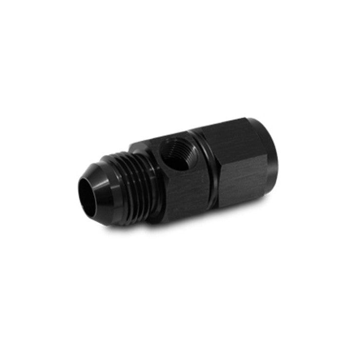 Female to Male AN Flare Union Adapters with 1/8" NPT Port Front View