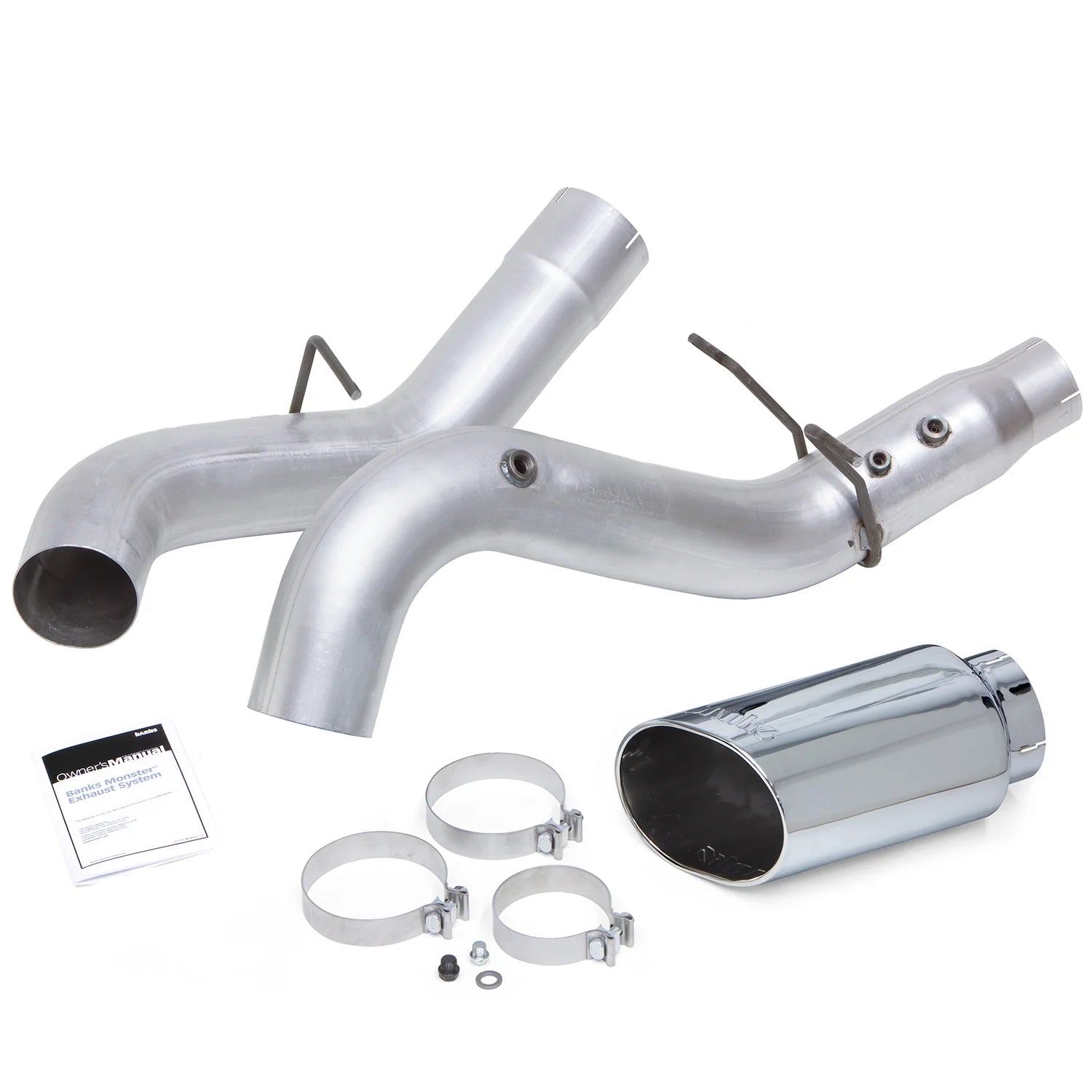 2017-2019 Chevy/GMC 2500/3500 6.6L Duramax, L5P DCSB, DCLB, CCSB, CCLB including Dually Models Monster Exhaust System