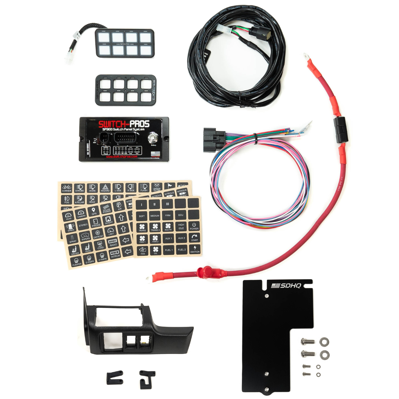 2010-2024 Toyota 4Runner SDHQ Built Complete Switch Pros Mounting Kit