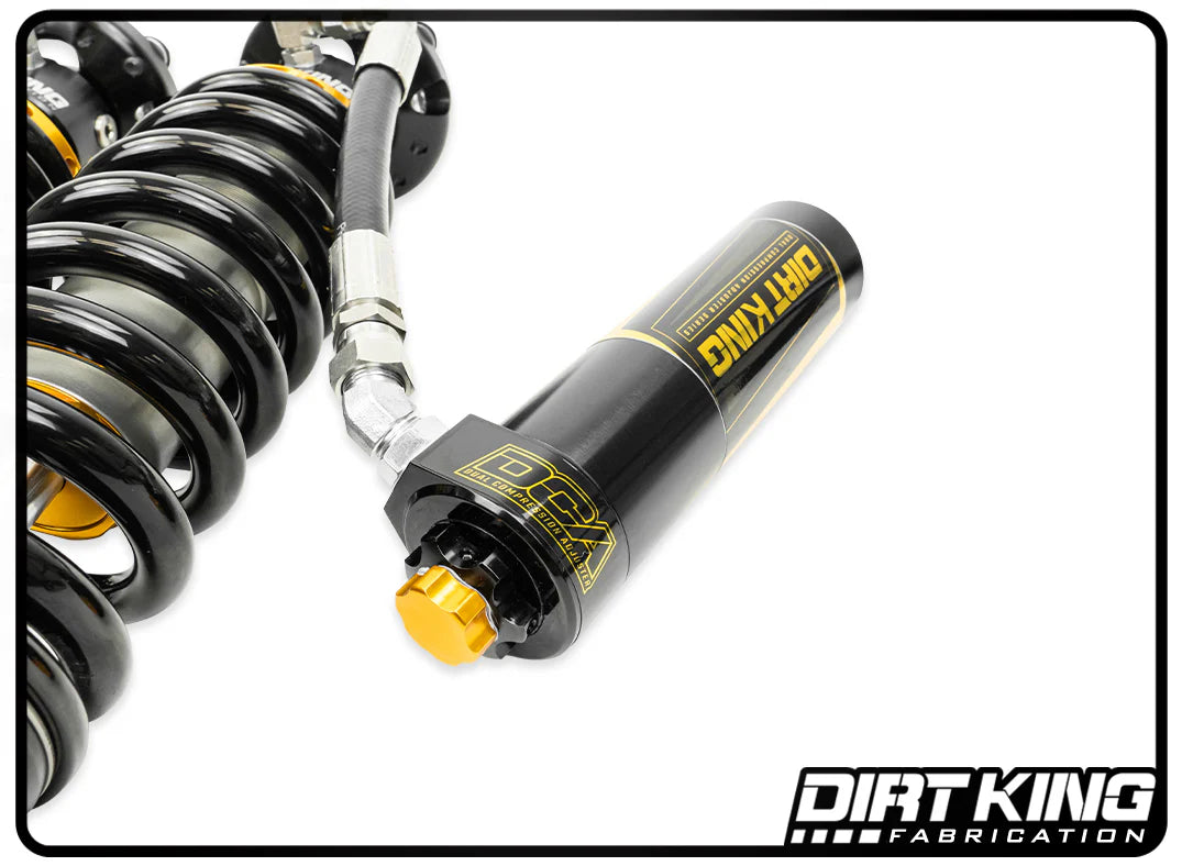 Dirt King 2.5 Coilover Kit w/ DCA Remote Reservoirs