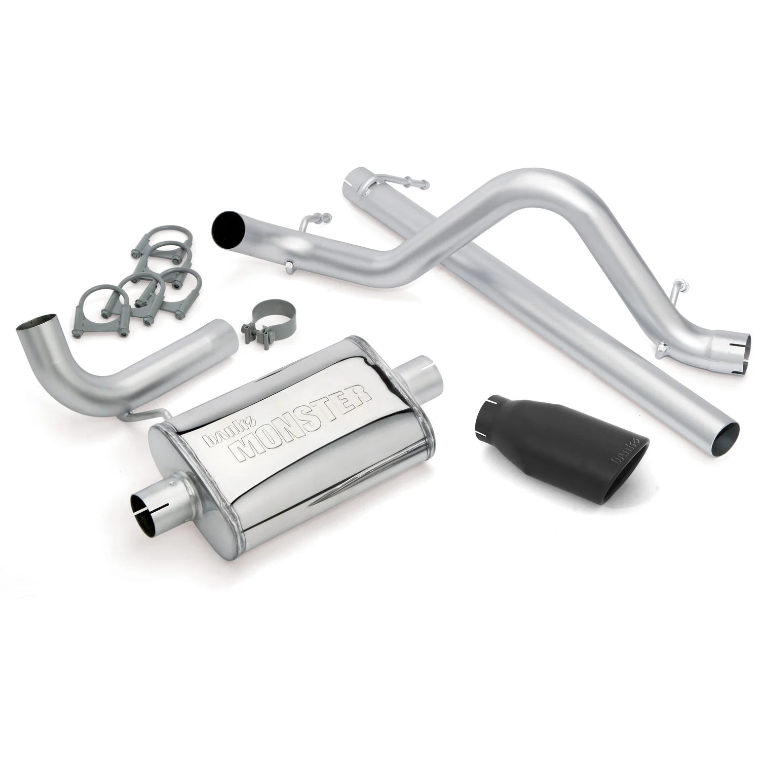 2007-2011 Jeep Wrangler 3.8L, 2 or 4-door Monster Exhaust System