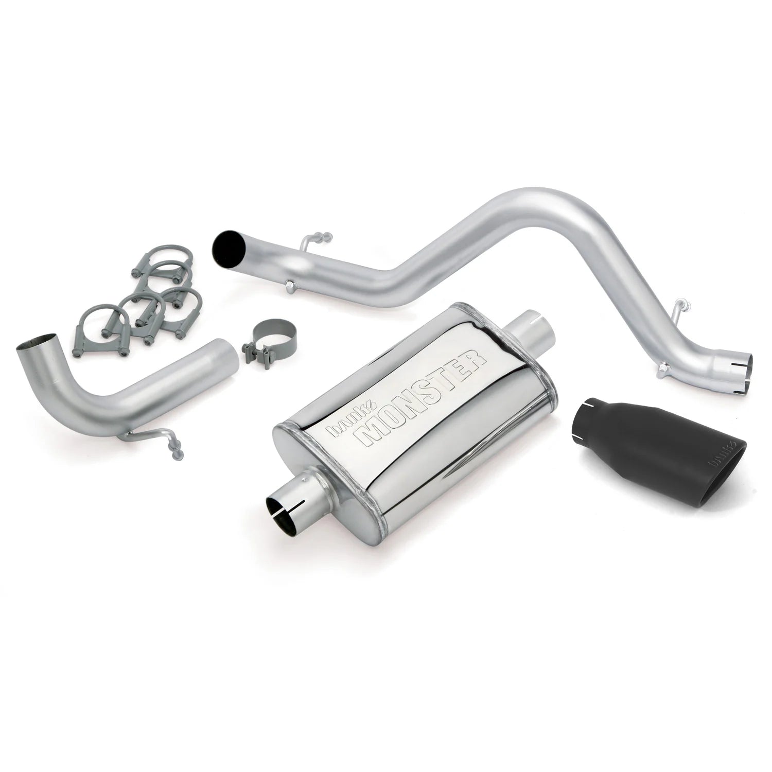 2012-2018 Jeep Wrangler JK and Unlimited 3.6L, All 2 or 4-door Monster Exhaust System