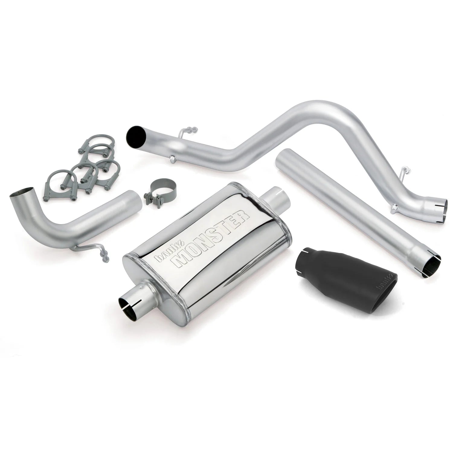2012-2018 Jeep Wrangler JK and Unlimited 3.6L, All 2 or 4-door Monster Exhaust System