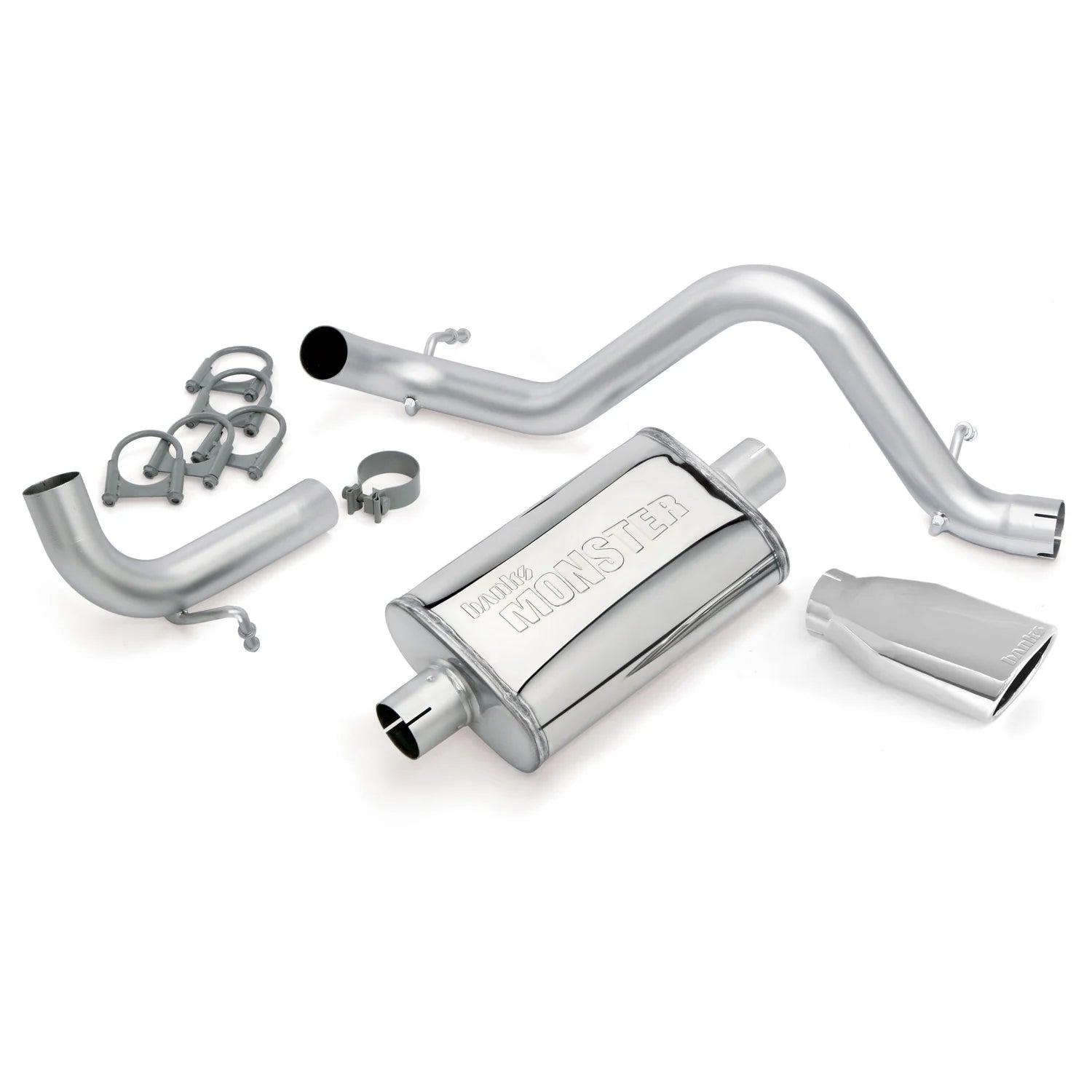 2012-2018 Jeep Wrangler JK and Unlimited 3.6L, All 2 or 4-door Monster Exhaust System