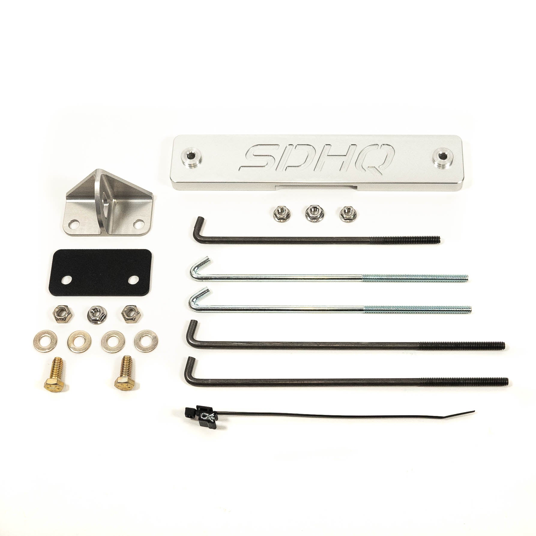 '08-21 Lexus LX570 SDHQ Built Billet Battery Hold Down Kit