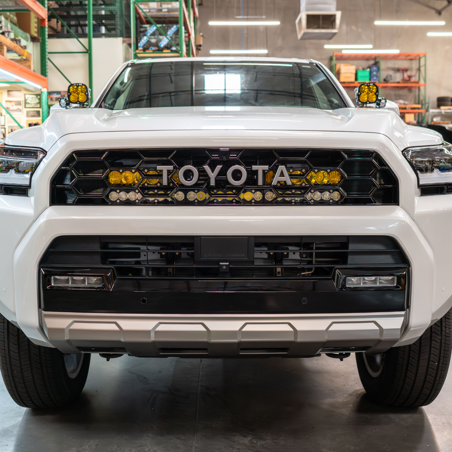 SDHQ Built 2025+ 4Runner Behind the Grille Light Bar Mounting Kit