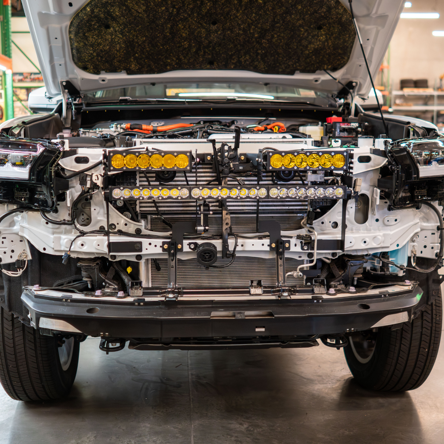 SDHQ Built 2025+ 4Runner Behind the Grille Light Bar Mounting Kit