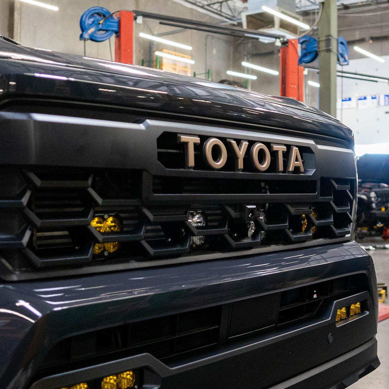 SDHQ Built '24 Tacoma Behind The Grille Pod Light Mounting Kit