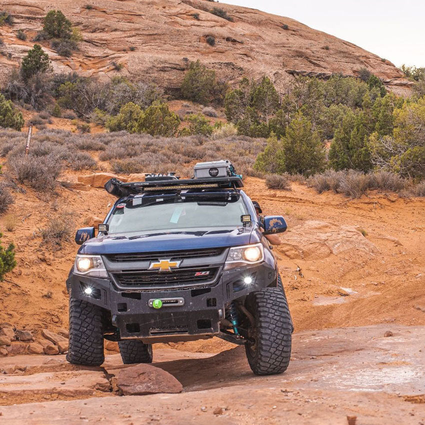 2015-2020 CHEVY COLORADO OCTANE FRONT WINCH BUMPER Front View