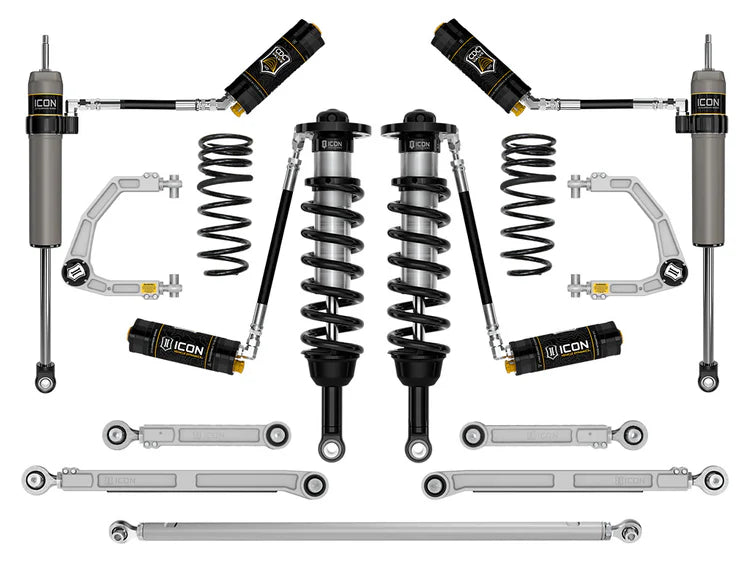 ICON 2025-2026 Toyota 4Runner 2WD, 1.25-3" Lift, Stage 10 Suspension System, Billet