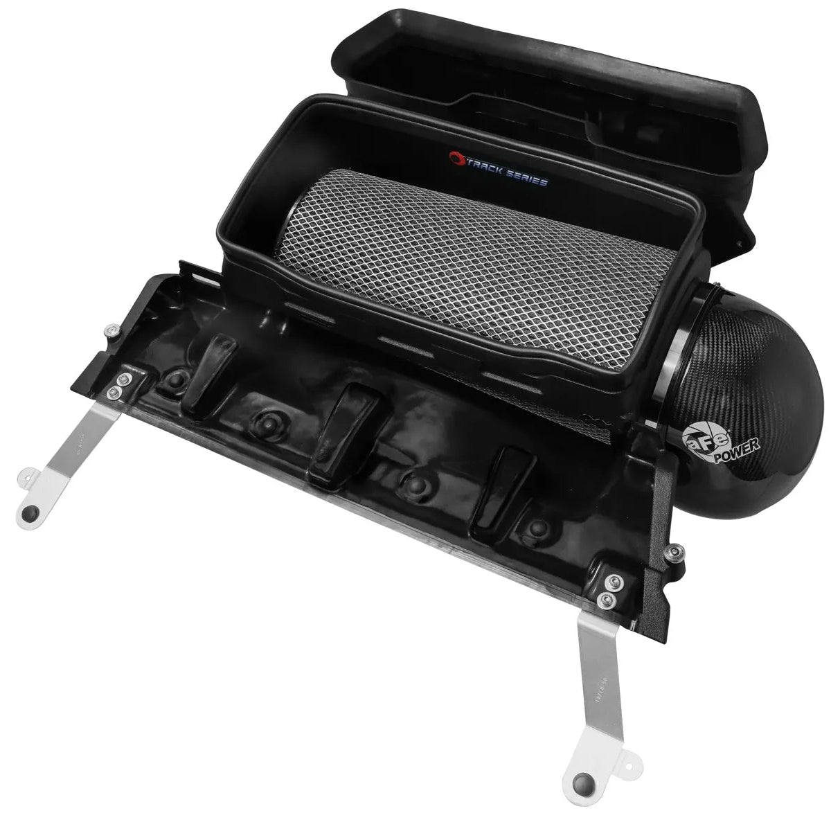 2021-2024 Ram TRX Track Series Carbon Fiber Cold Air Intake System Front View