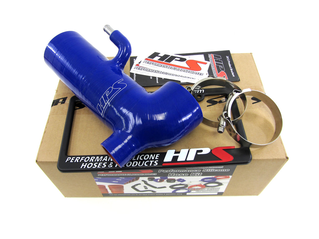 HPS Performance High Temp Reinforced Silicone Air Intake Hose Kit, Blu