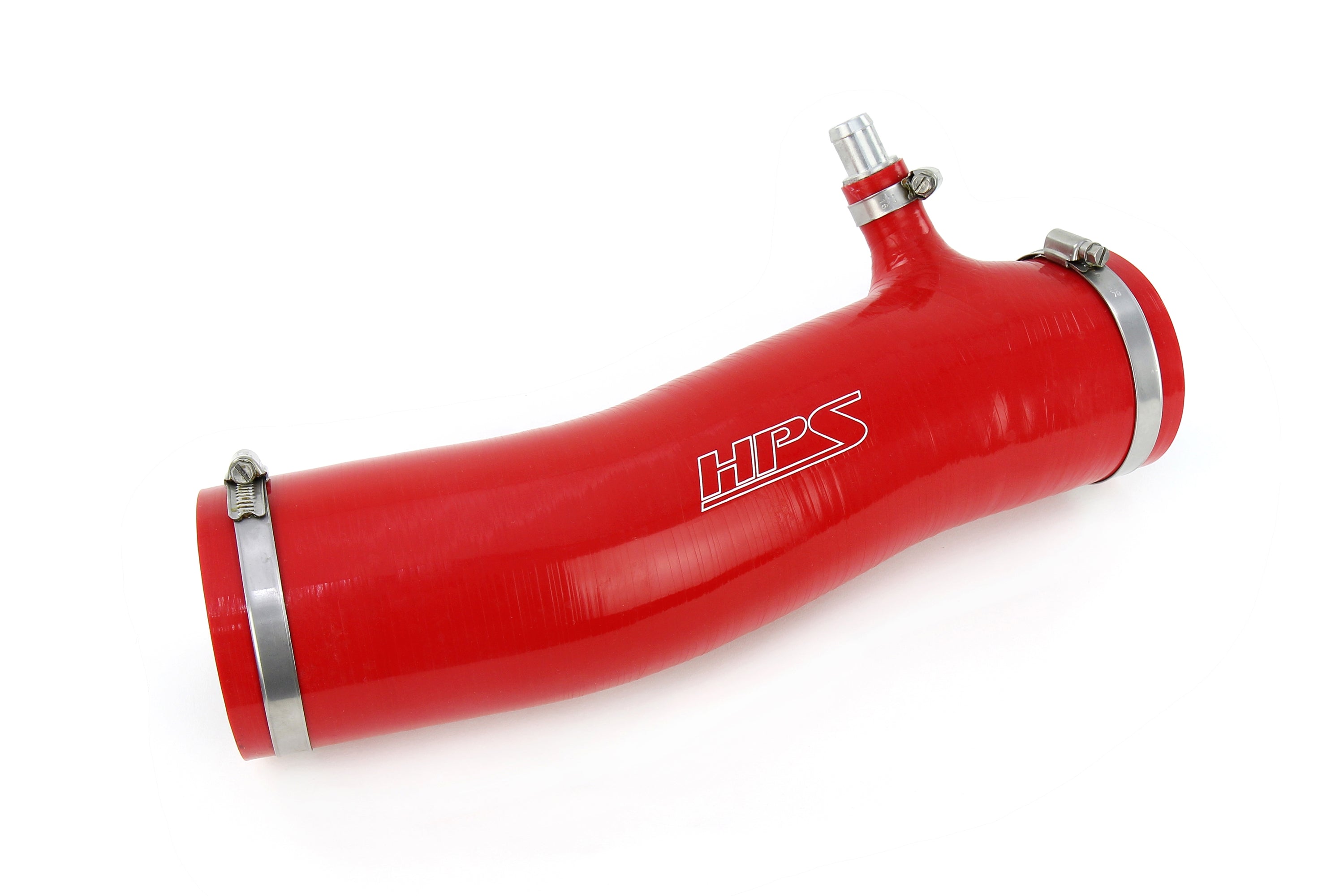 HPS Performance High Temp Reinforced Silicone Air Intake Hose Kit, Red