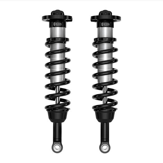 '24+ LC250 1.25-3" Lift Front 2.5 Coilovers Front View