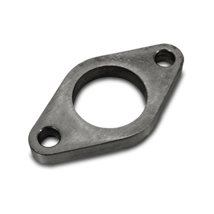 Mild Steel Wastegate Flange for Tial 35-38mm & Turbonetics Deltagate (Drilled Holes) Front View