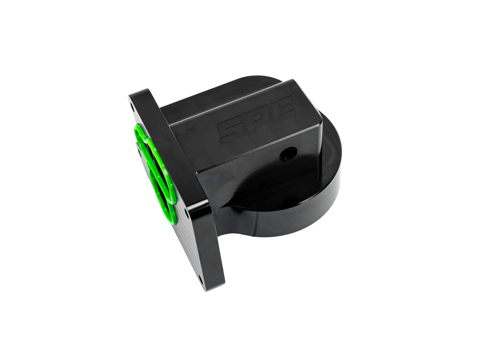 SPE Motorsport 2023+ 6.7L Powerstroke Oil Filter Housing Front View