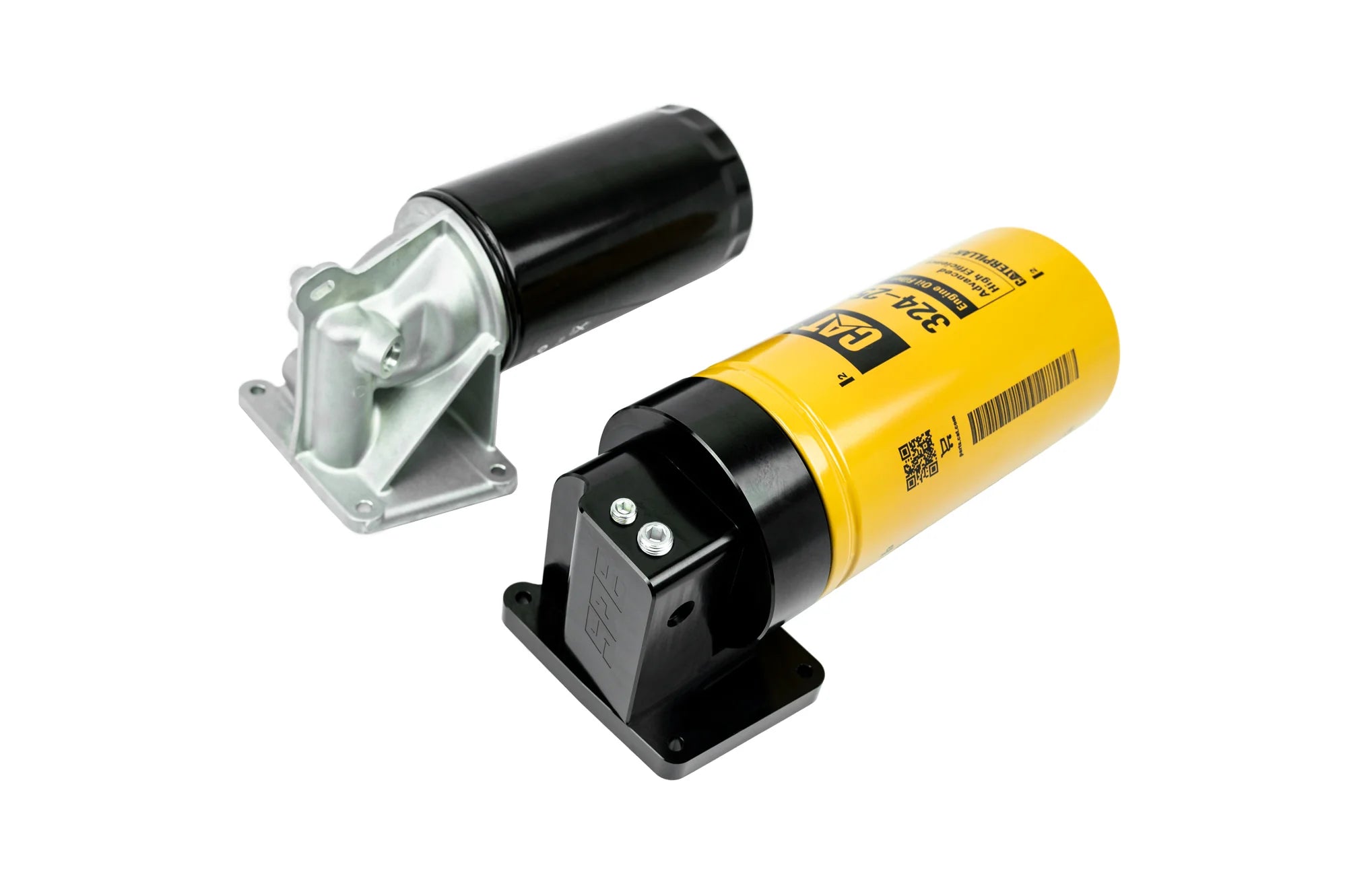 SPE Motorsport 2023+ 6.7L Powerstroke Oil Filter Housing Front View