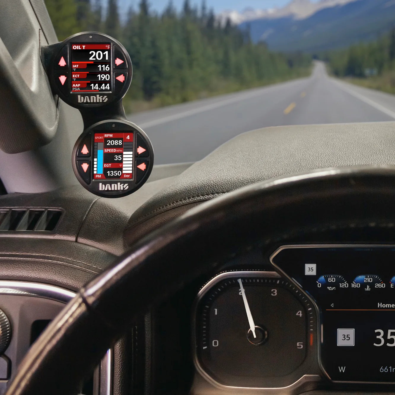 iDash Stealth Pod Mounts For 19'-23' GM Trucks