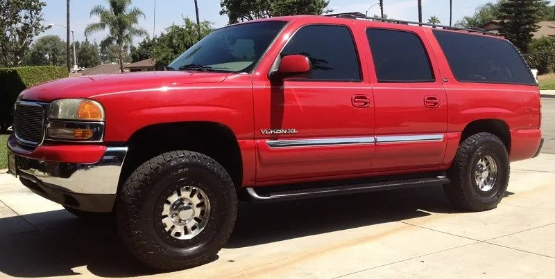 CST 99-07 GM 1500 2wd 4″ Fabricated Lift Spindles Front View