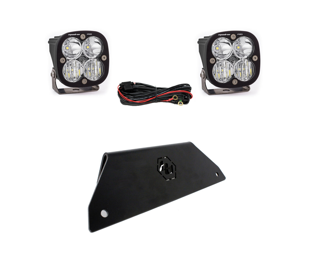 Polaris Squadron Pro Bumper Lower Mount Light Kit - Polaris 2020-25 RZR Pro XP