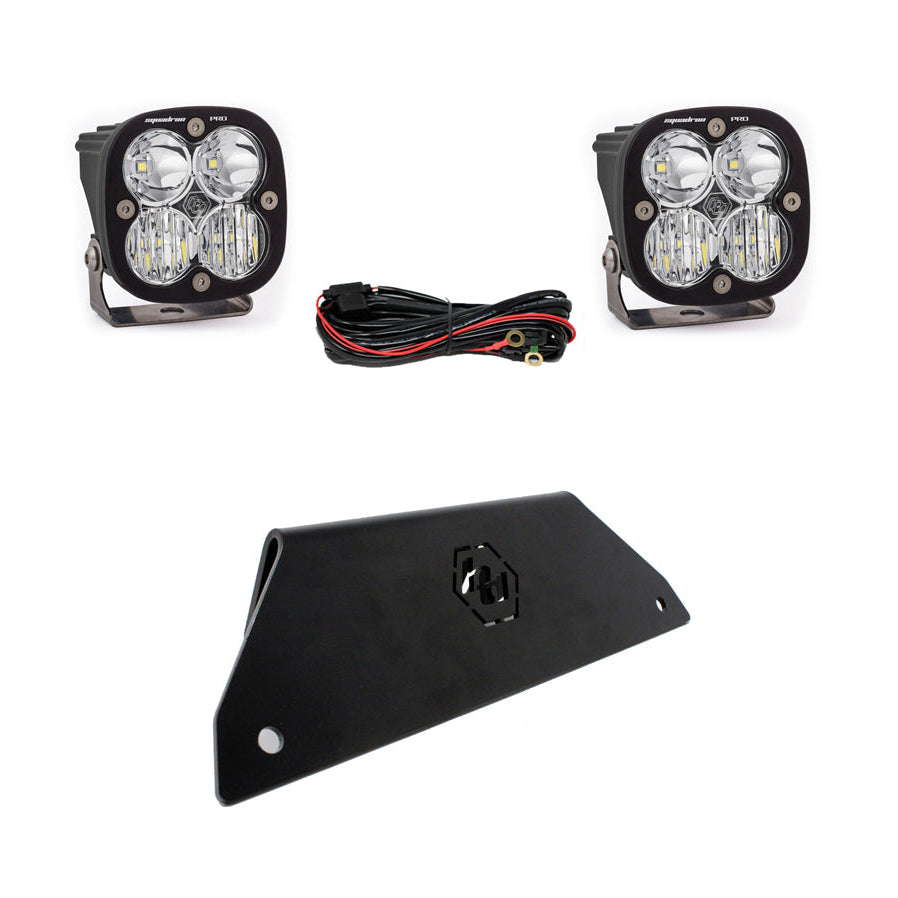 Polaris Squadron Pro Bumper Lower Mount Light Kit - Polaris 2020-25 RZR Pro XP Front View