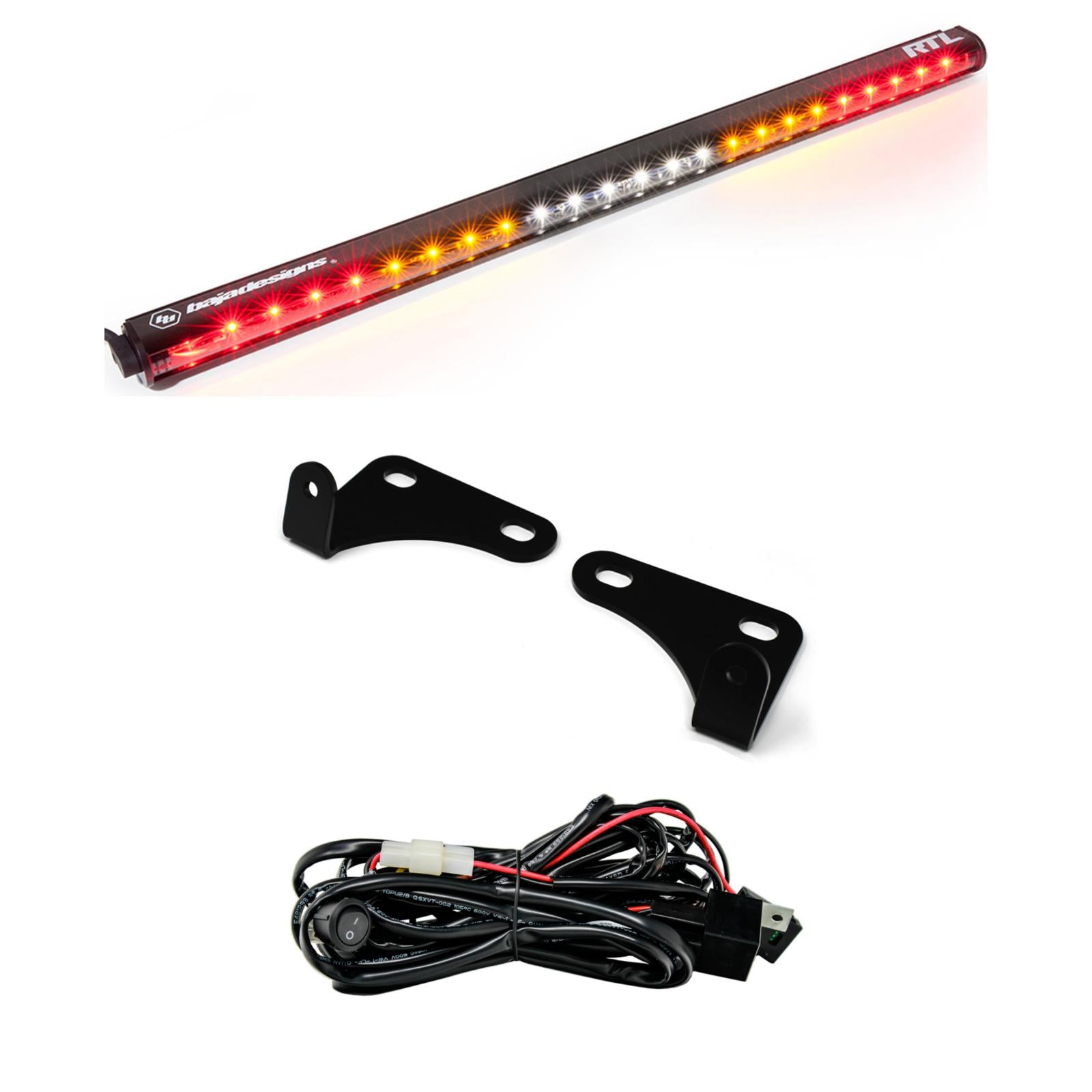 Polaris RTL 30 inch Rear Tail Light Kit - Polaris 2015-18 RZR; NOTE: w/ 2-Seats