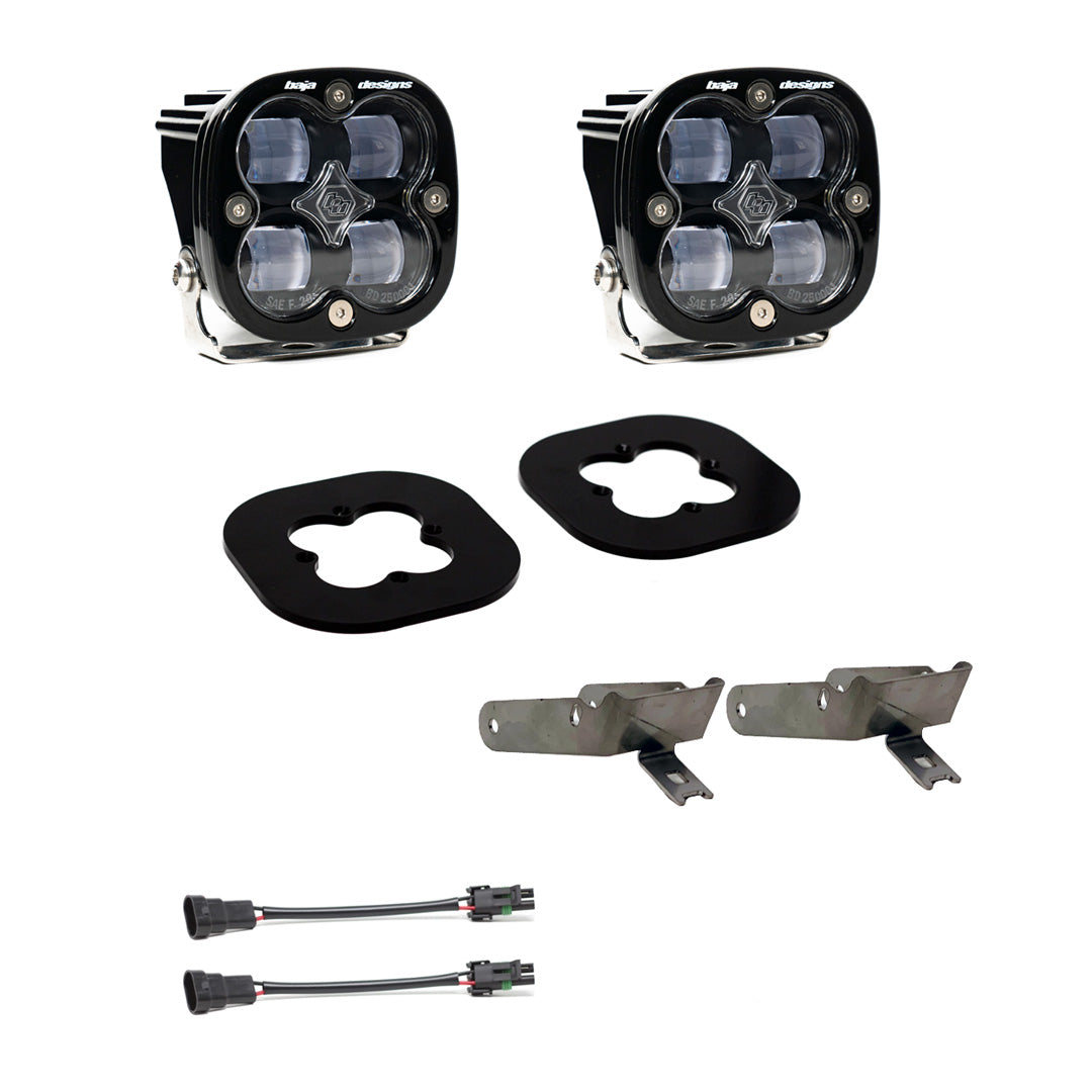 Ford Squadron SAE Fog Pocket Light Kit - Ford 2011-16 F-250/350 Super Duty