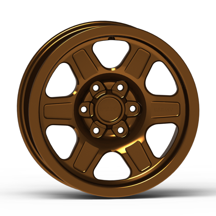 G400 Smooth Lip Wheel 17x8.5" 5 & 6 Lug Front View