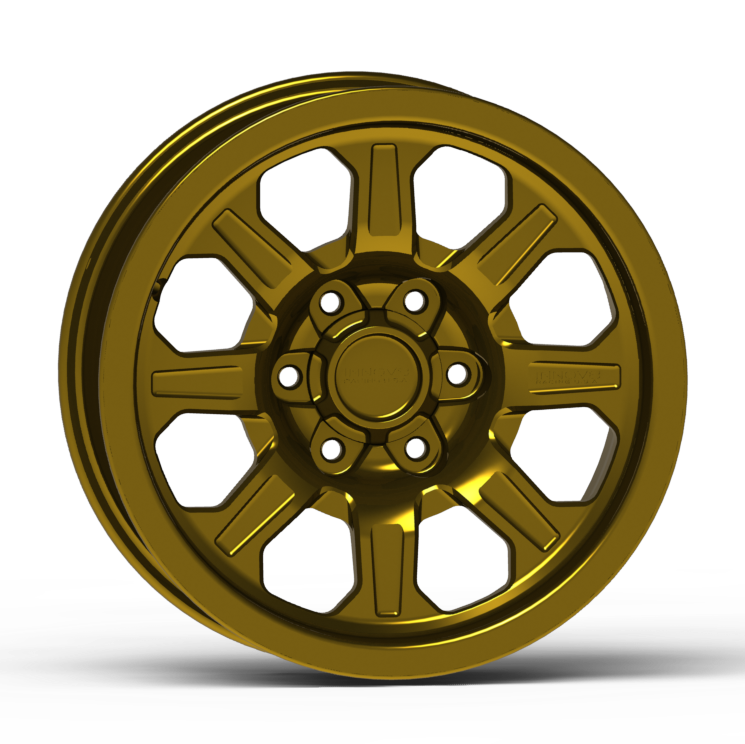 G500 Smooth Lip Wheel 17x8.5" 5 & 6 Lug Front View