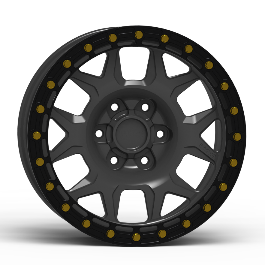 G700 Simulated Beadlock Wheel 18x9.0" 5 & 6 Lug - Standard Ring