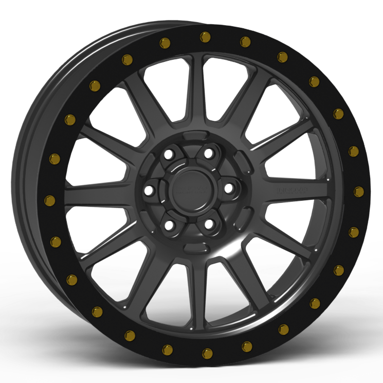  Simulated Beadlock Wheel 20x9.0" 5 & 6 Lug - Standard Ring