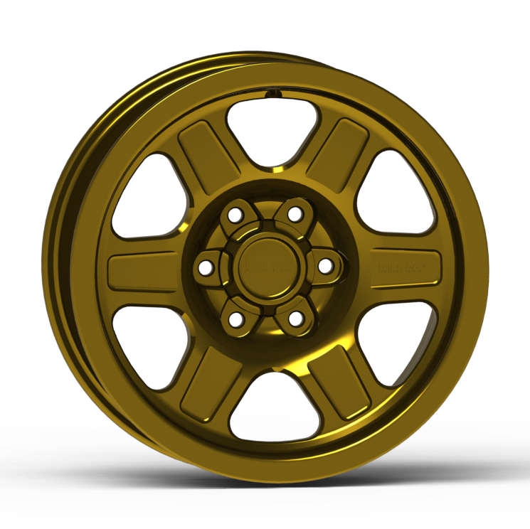 G400 Smooth Lip Wheel 18x9.0" 5 & 6 Lug Front View