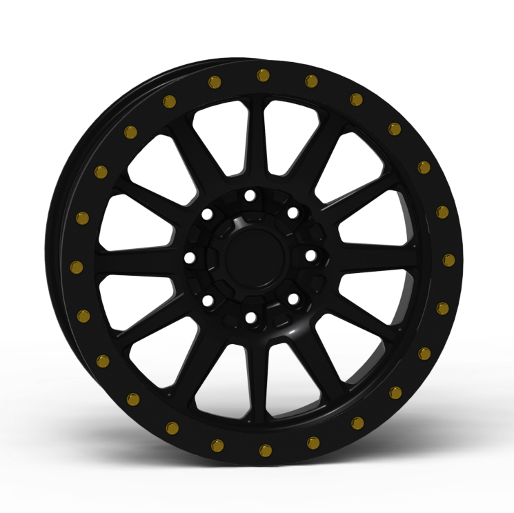 G600 Simulated Beadlock Wheel 20x9.0" 8 Lug - Standard Ring