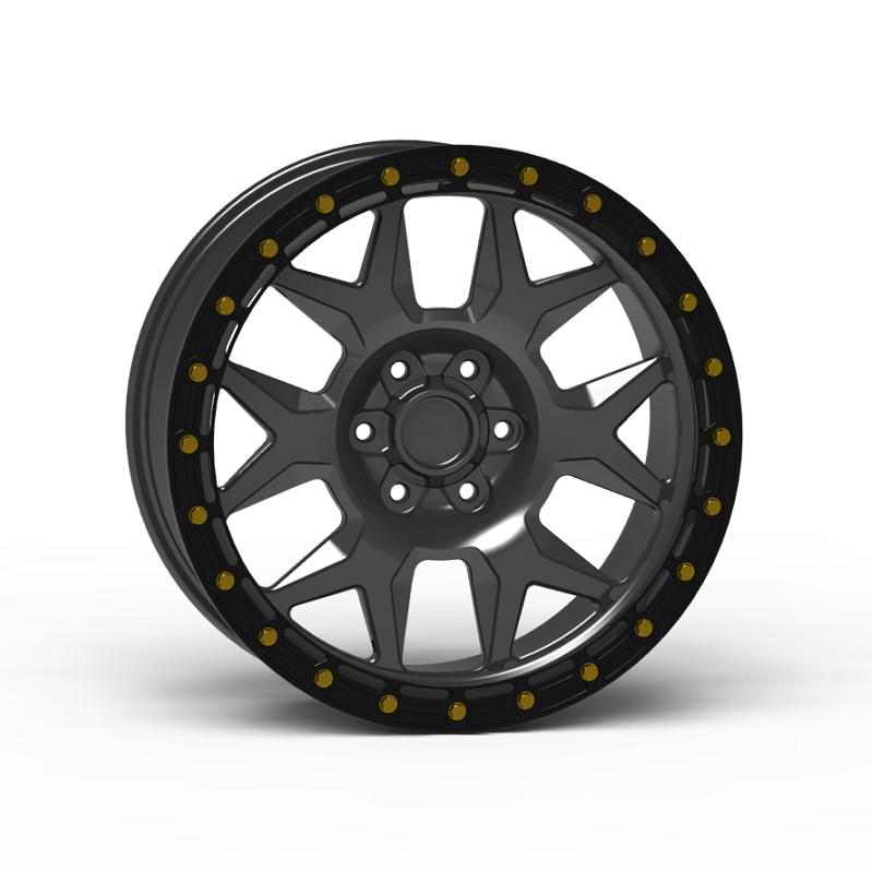 G700 Simulated Beadlock Wheel 20x9.0" 5 & 6 Lug - Standard Ring