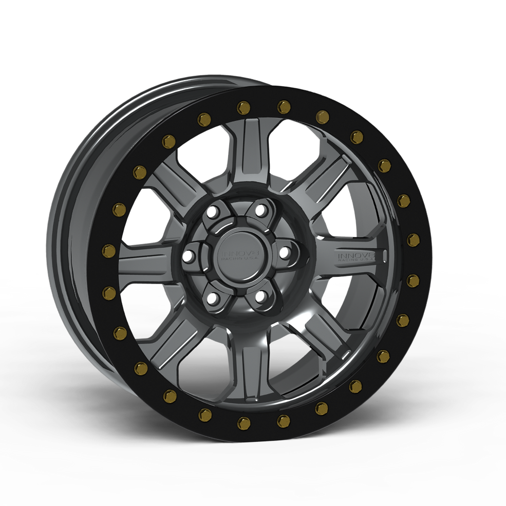 G500 Simulated Beadlock Wheel 18x9.0" 5 & 6 Lug - Standard Ring Front View