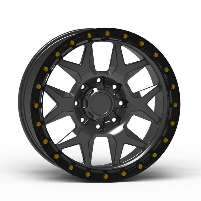 G700 Simulated Beadlock Wheel 20x9.0" 8 Lug - Standard Ring