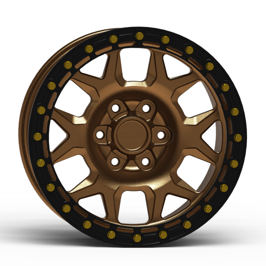 G700 Simulated Beadlock Wheel 18x9.0" 5 & 6 Lug - Standard Ring