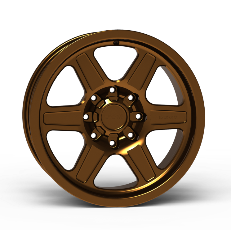 G400 Smooth Lip Wheel 20x9.0" 8 Lug Front View