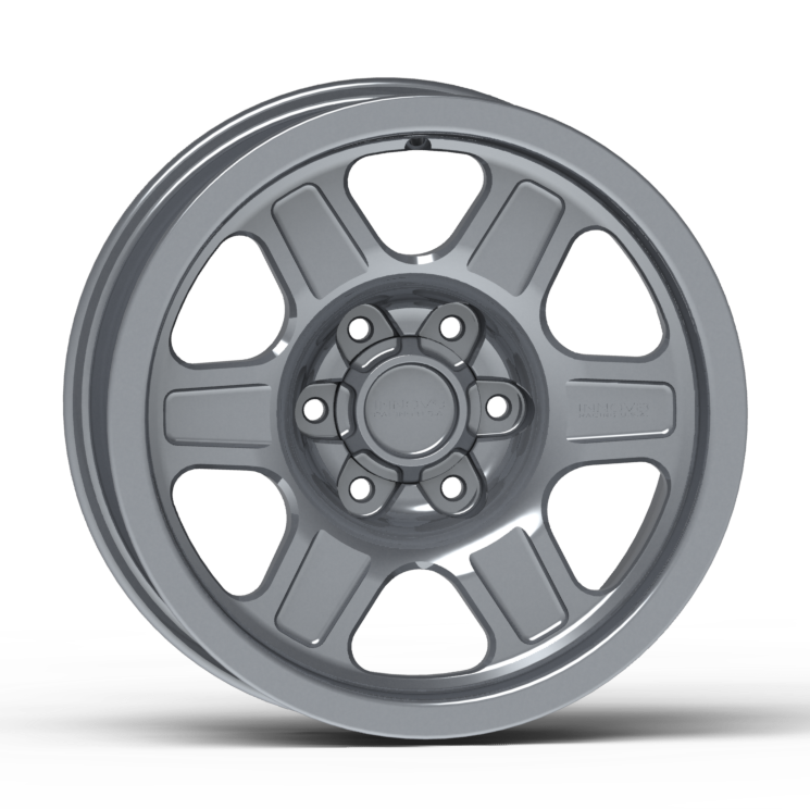 G400 Smooth Lip Wheel 18x9.0" 5 & 6 Lug Front View