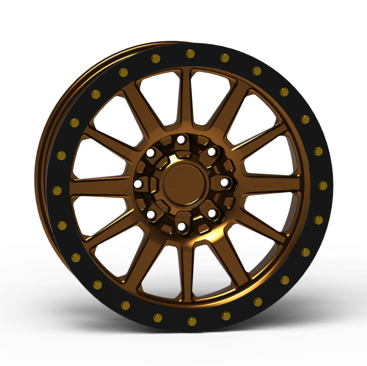 G600 Simulated Beadlock Wheel 20x9.0" 8 Lug - TechLite Ring