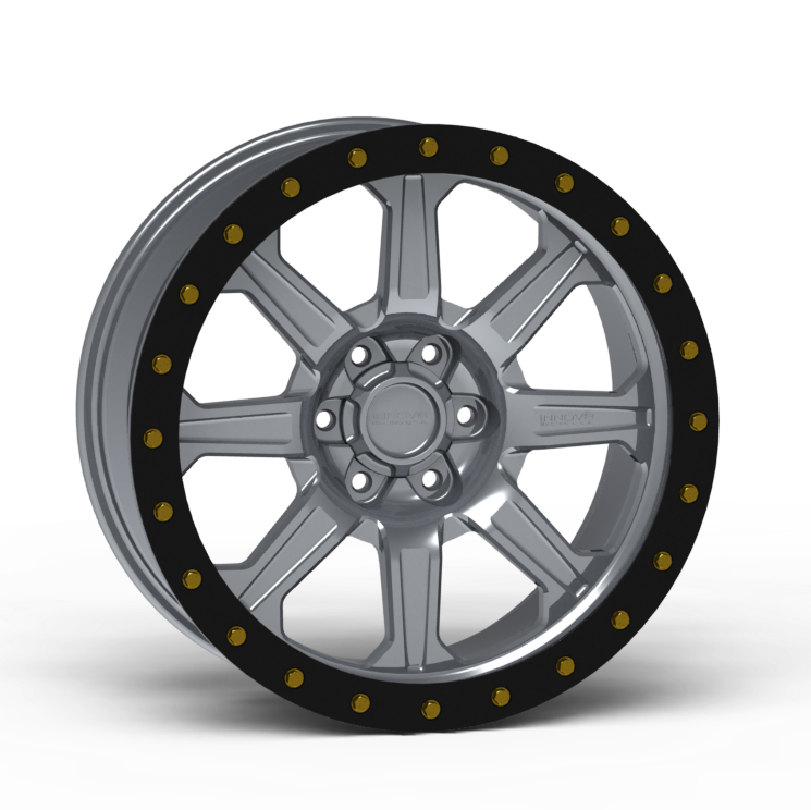 G500 Simulated Beadlock Wheel 20x9.0" 5 & 6 Lug - Standard Ring Front View