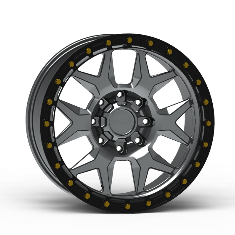 G700 Simulated Beadlock Wheel 20x9.0" 8 Lug - TechLite Ring