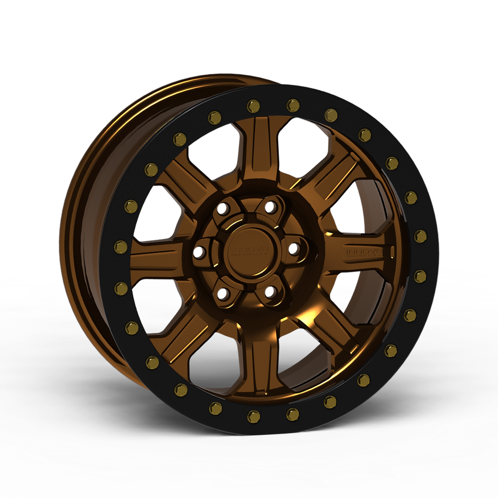 G500 Simulated Beadlock Wheel 18x9.0" 5 & 6 Lug - Standard Ring Front View